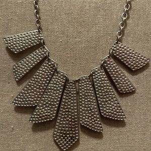 Metal-plated necklace